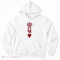 Queen Heart Cool Playing Card Hoodie thumb 0