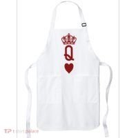 Queen Heart Cool Playing Card Apron thumb 0
