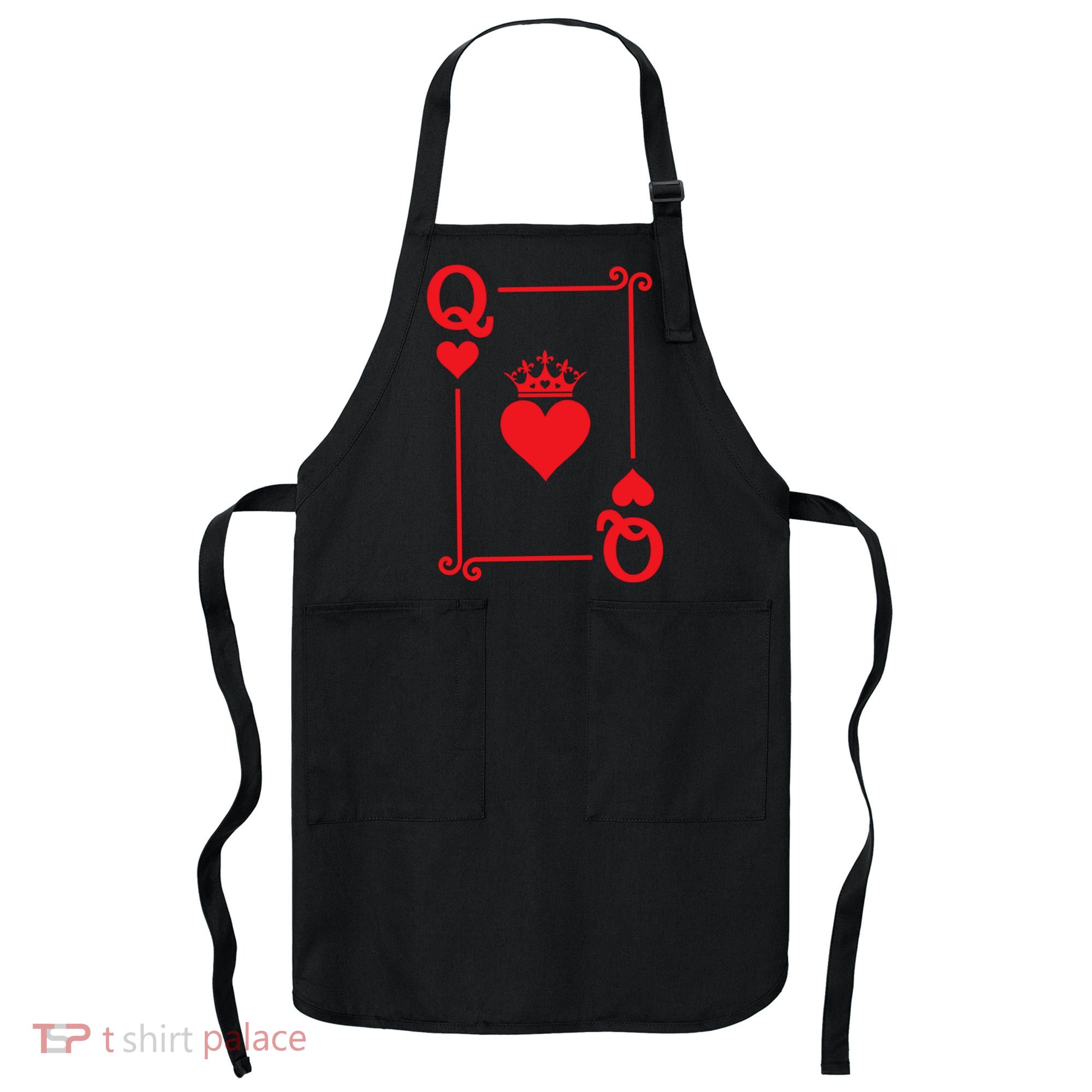 Queen Hearts Card Costume Playing Cards Queen Of Hearts Apron