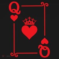 Queen Hearts Card Costume Playing Cards Queen Of Hearts Coaster thumb 2