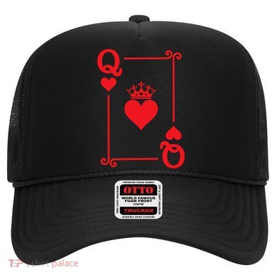 Queen Hearts Card Costume Playing Cards Queen Of Hearts Hat