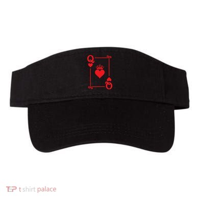 Queen Hearts Card Costume Playing Cards Queen Of Hearts Visor