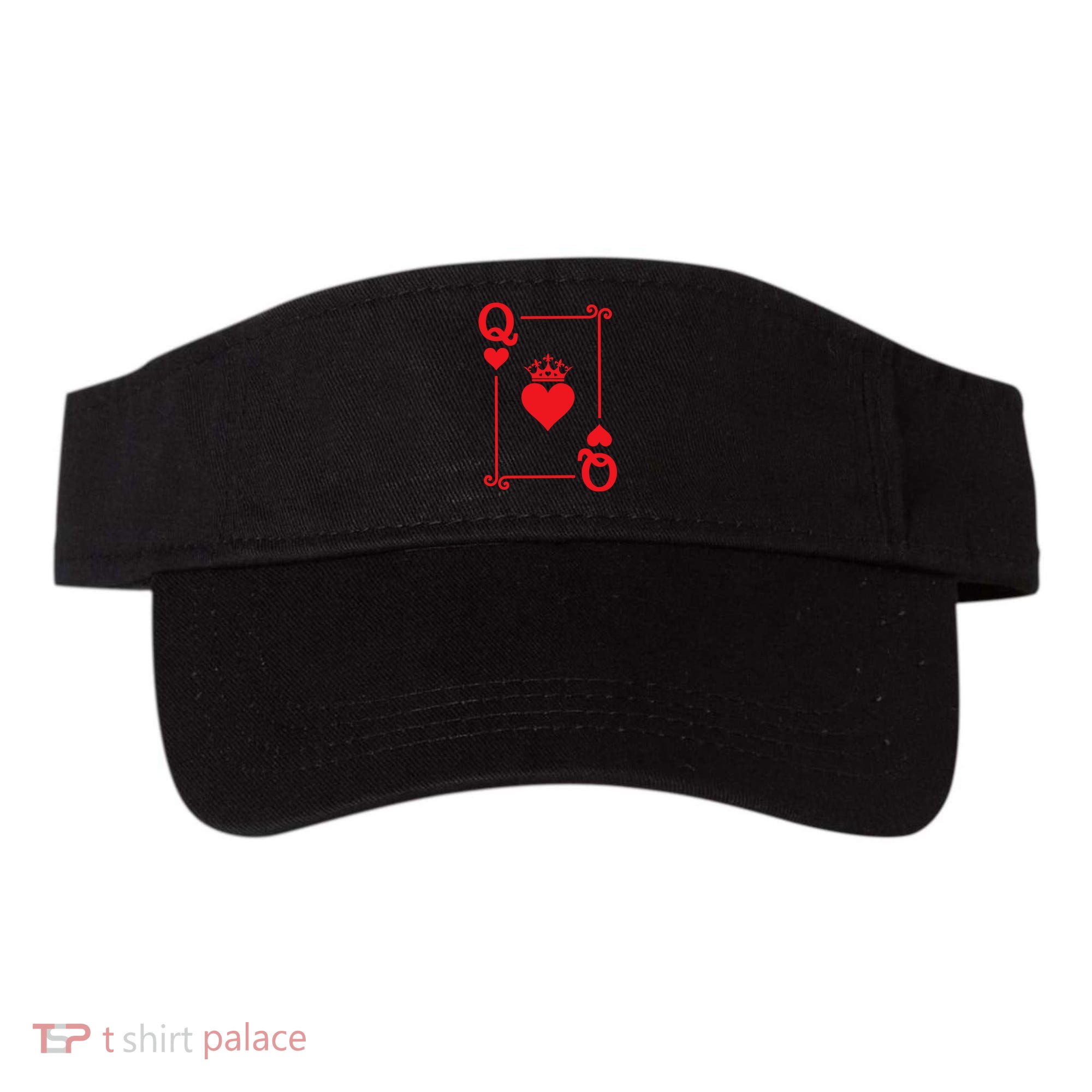 Queen Hearts Card Costume Playing Cards Queen Of Hearts Visor