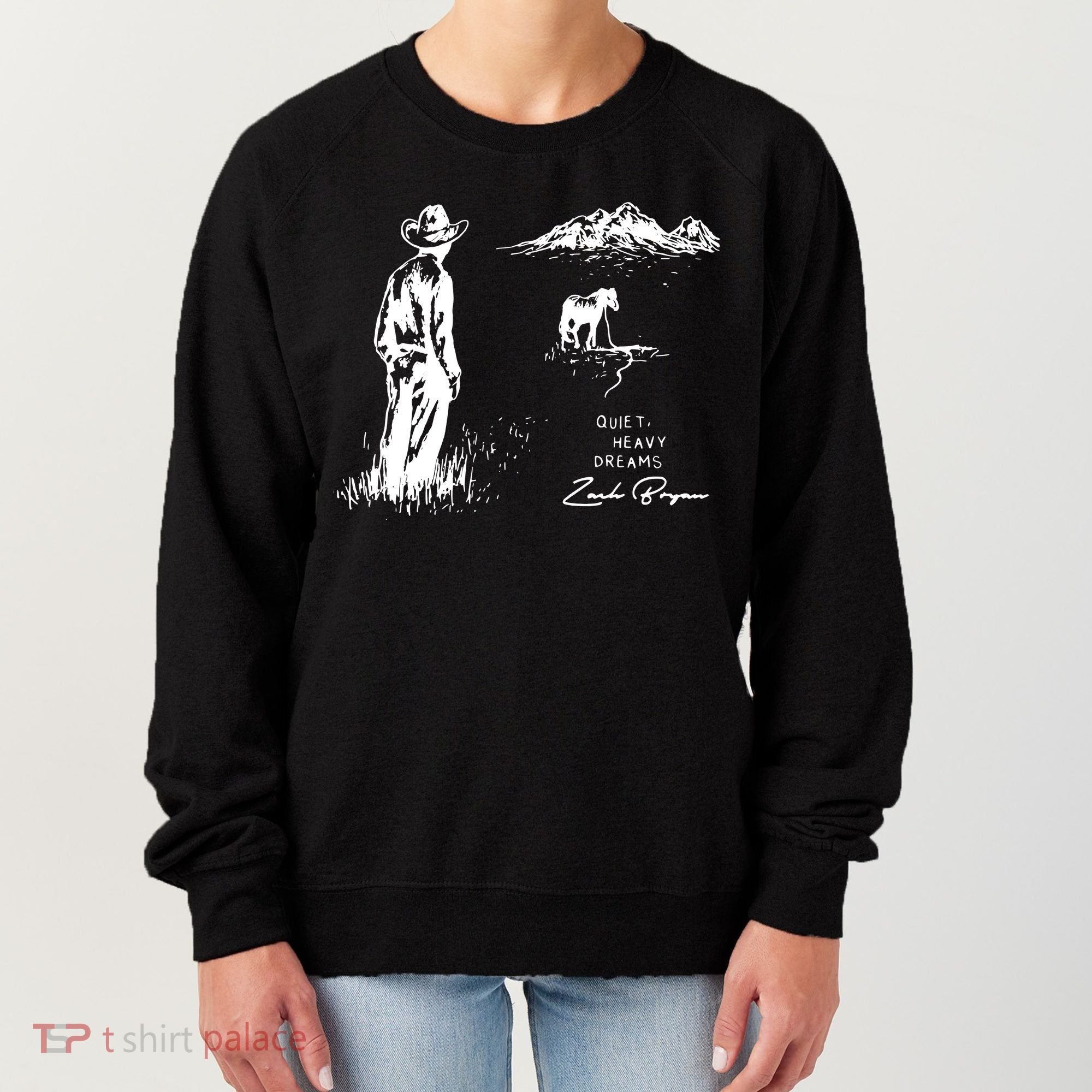 Quiet Heavy Dreams Country Music Women's Sweatshirt