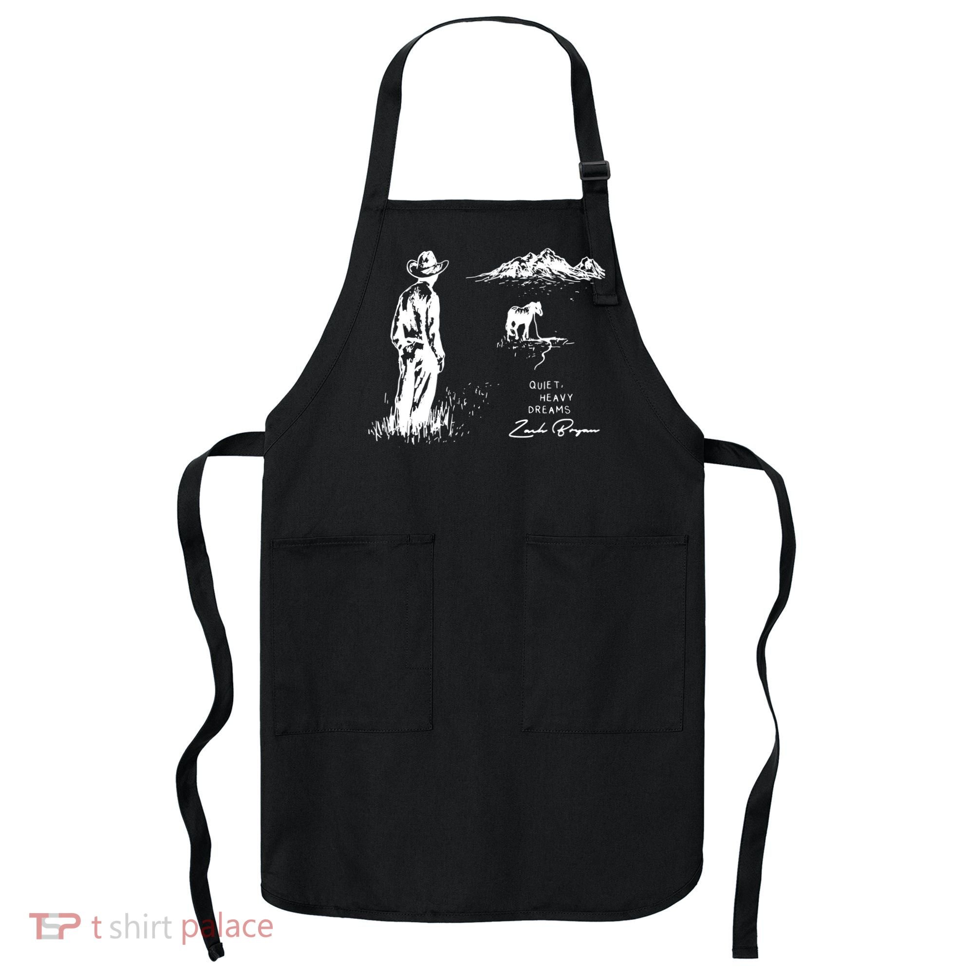 Quiet Heavy Dreams Country Music Apron