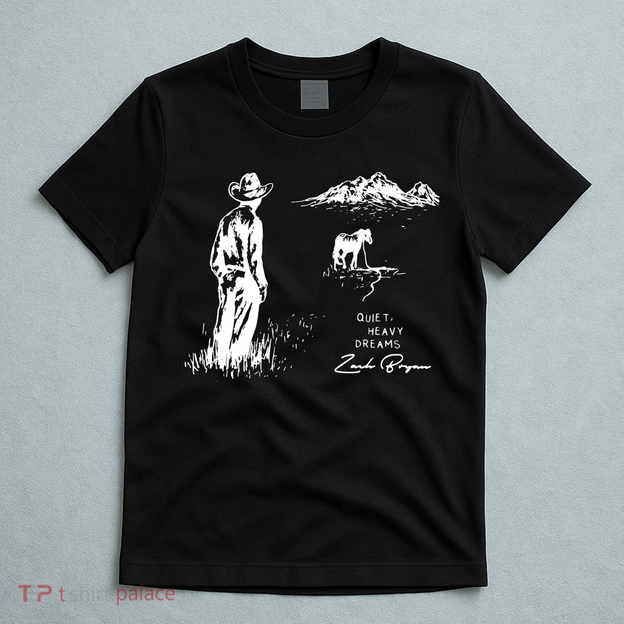 Quiet Heavy Dreams Country Music T-Shirt
