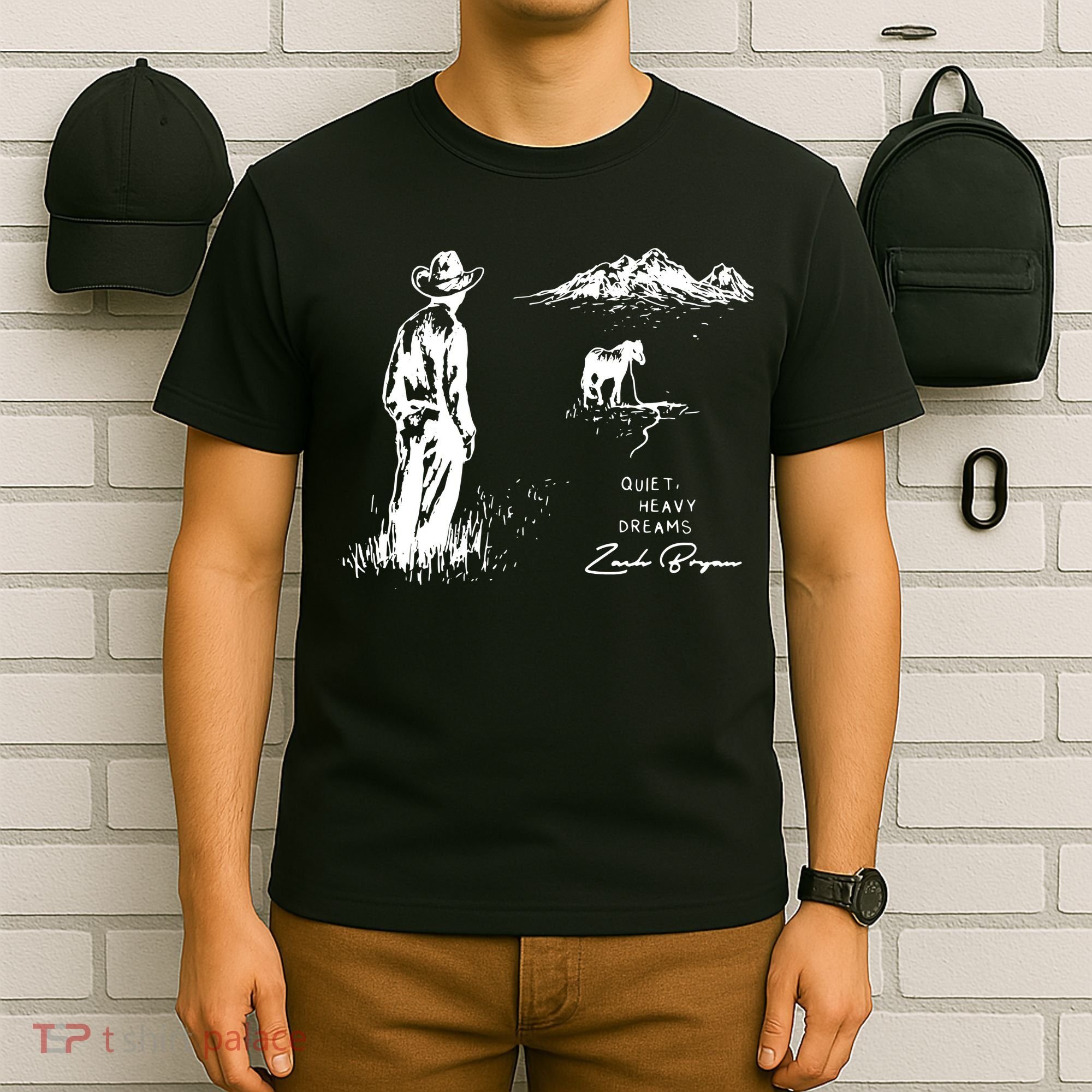 Quiet Heavy Dreams Country Music T-Shirt