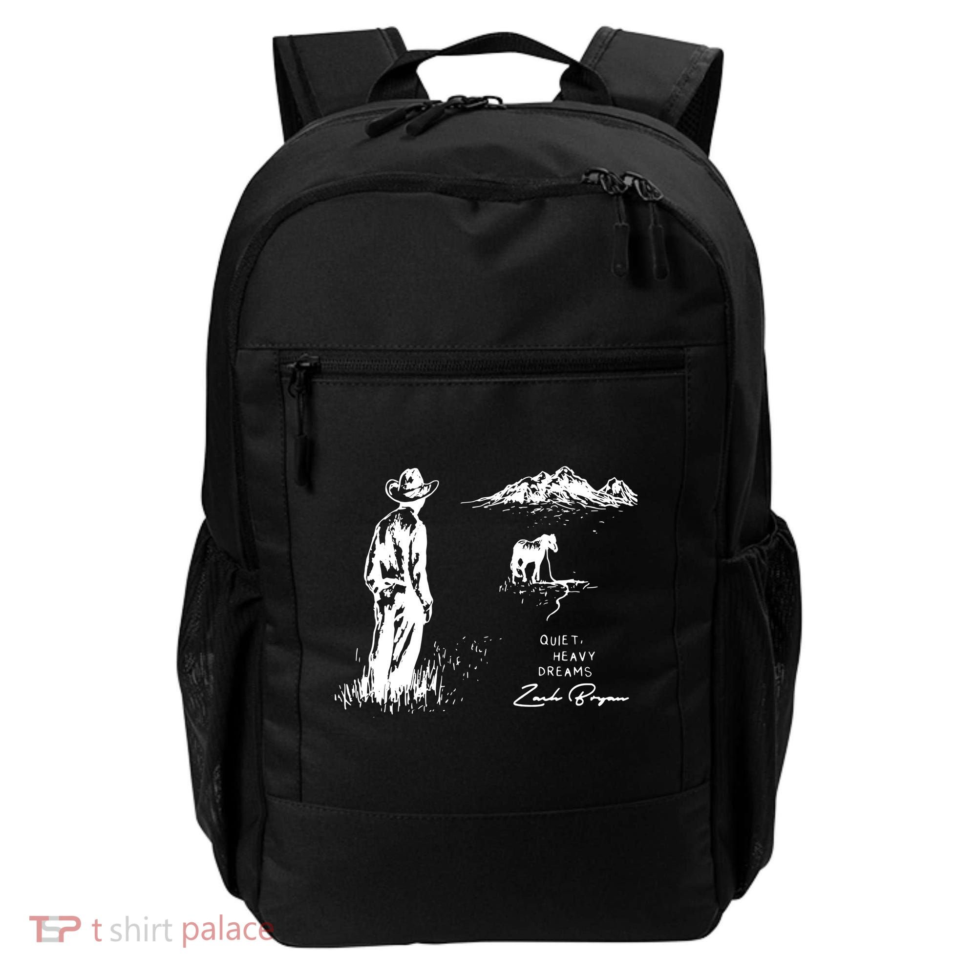 Quiet Heavy Dreams Country Music Backpack