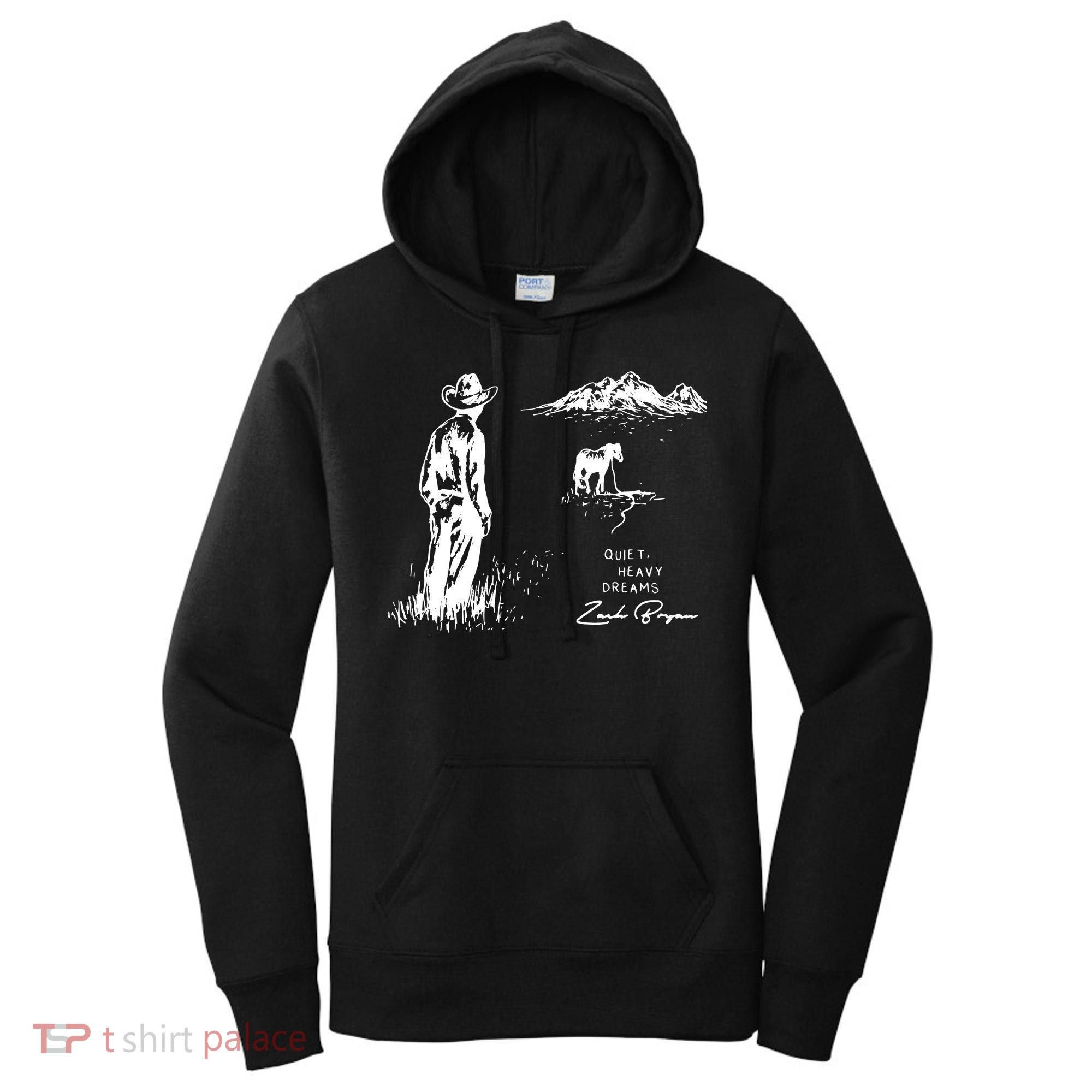 Quiet Heavy Dreams Country Music Women's Hoodie