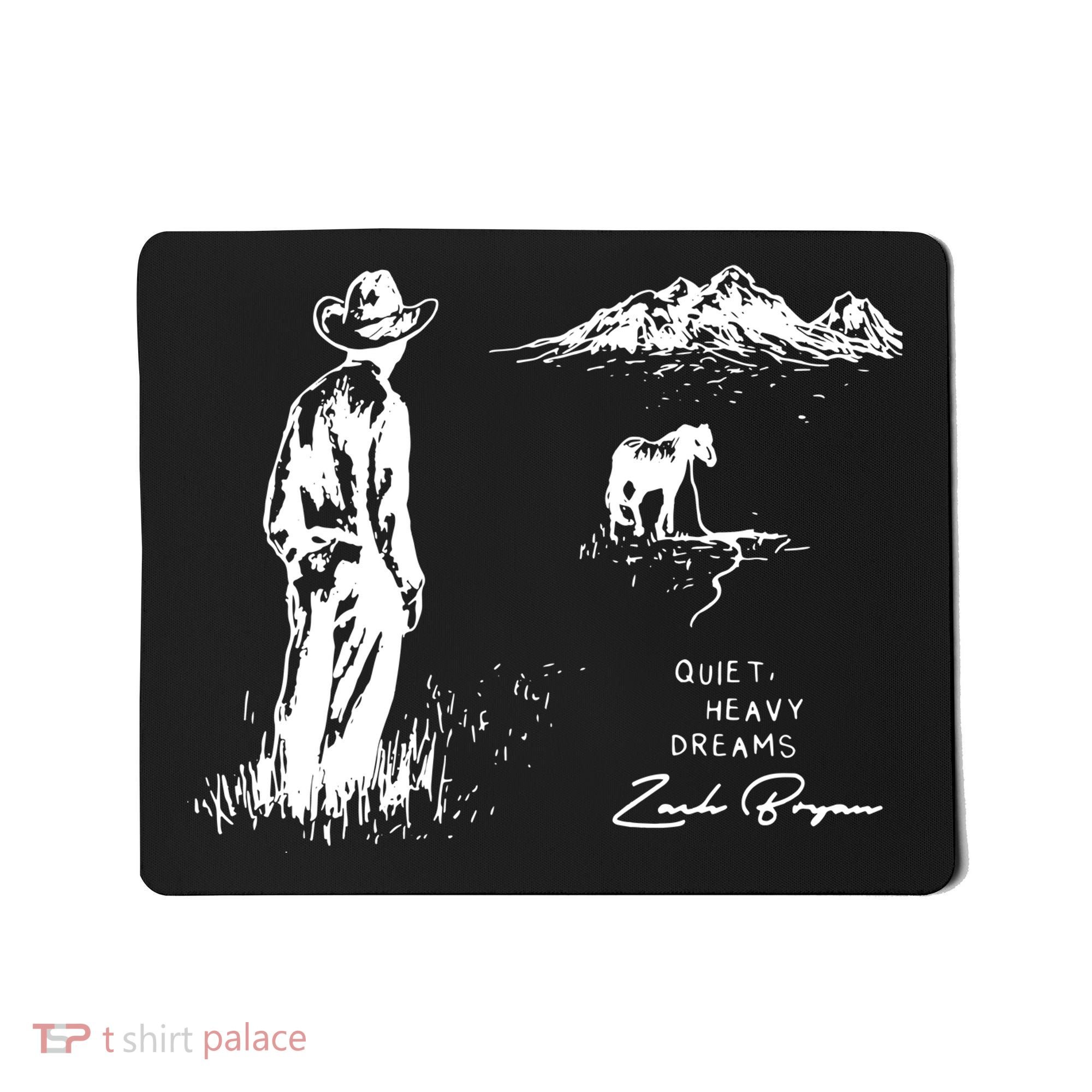 Quiet Heavy Dreams Country Music Mousepad