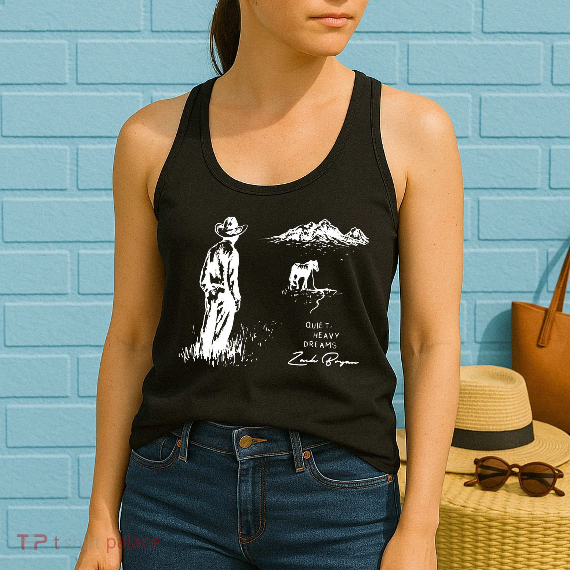 Quiet Heavy Dreams Country Music Women's Tank Top