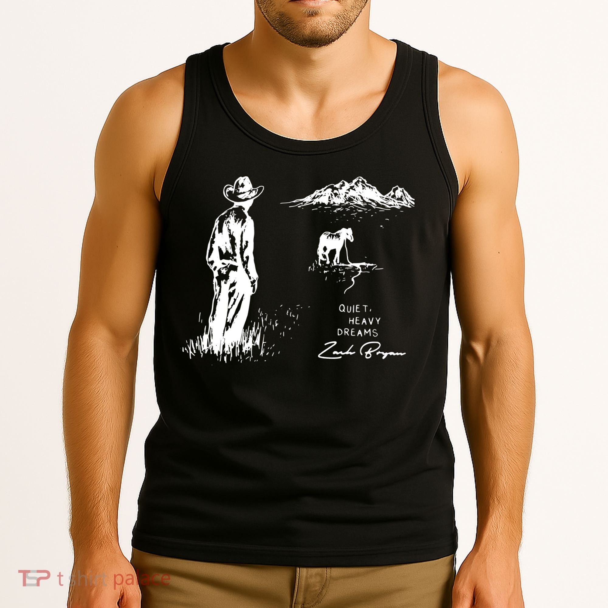 Quiet Heavy Dreams Country Music Tank Top