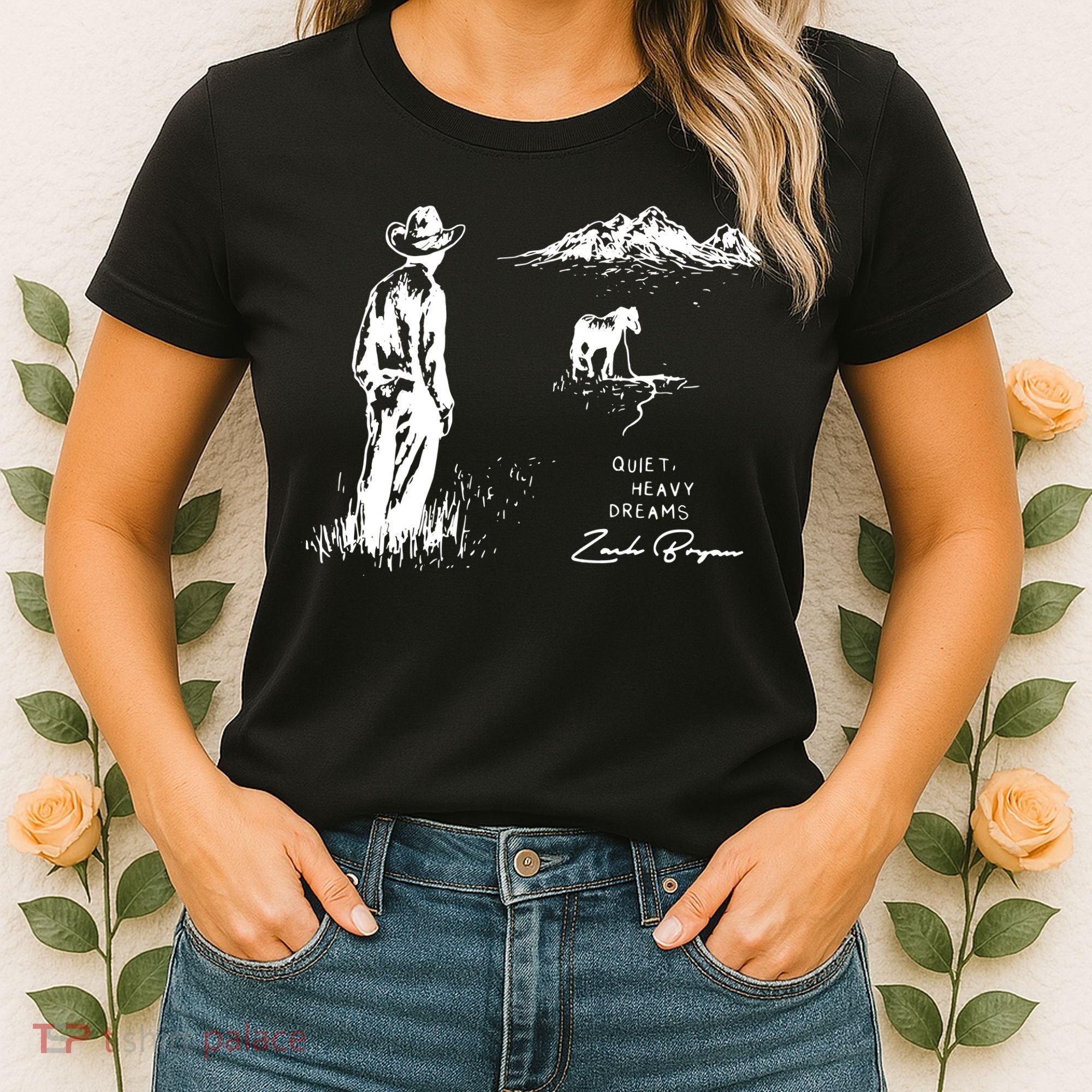 Quiet Heavy Dreams Country Music Women's T-Shirt
