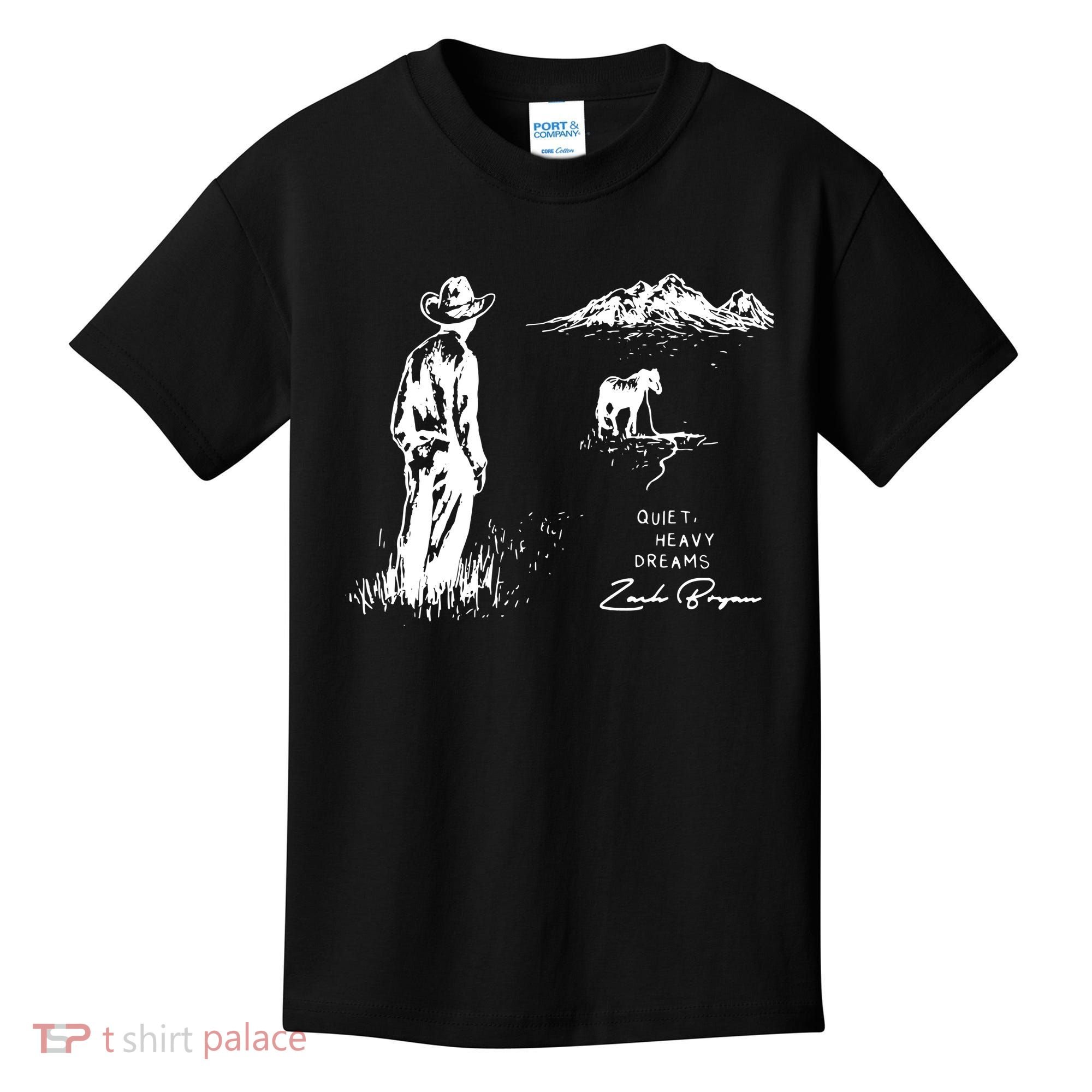 Quiet Heavy Dreams Country Music Kids T-Shirt