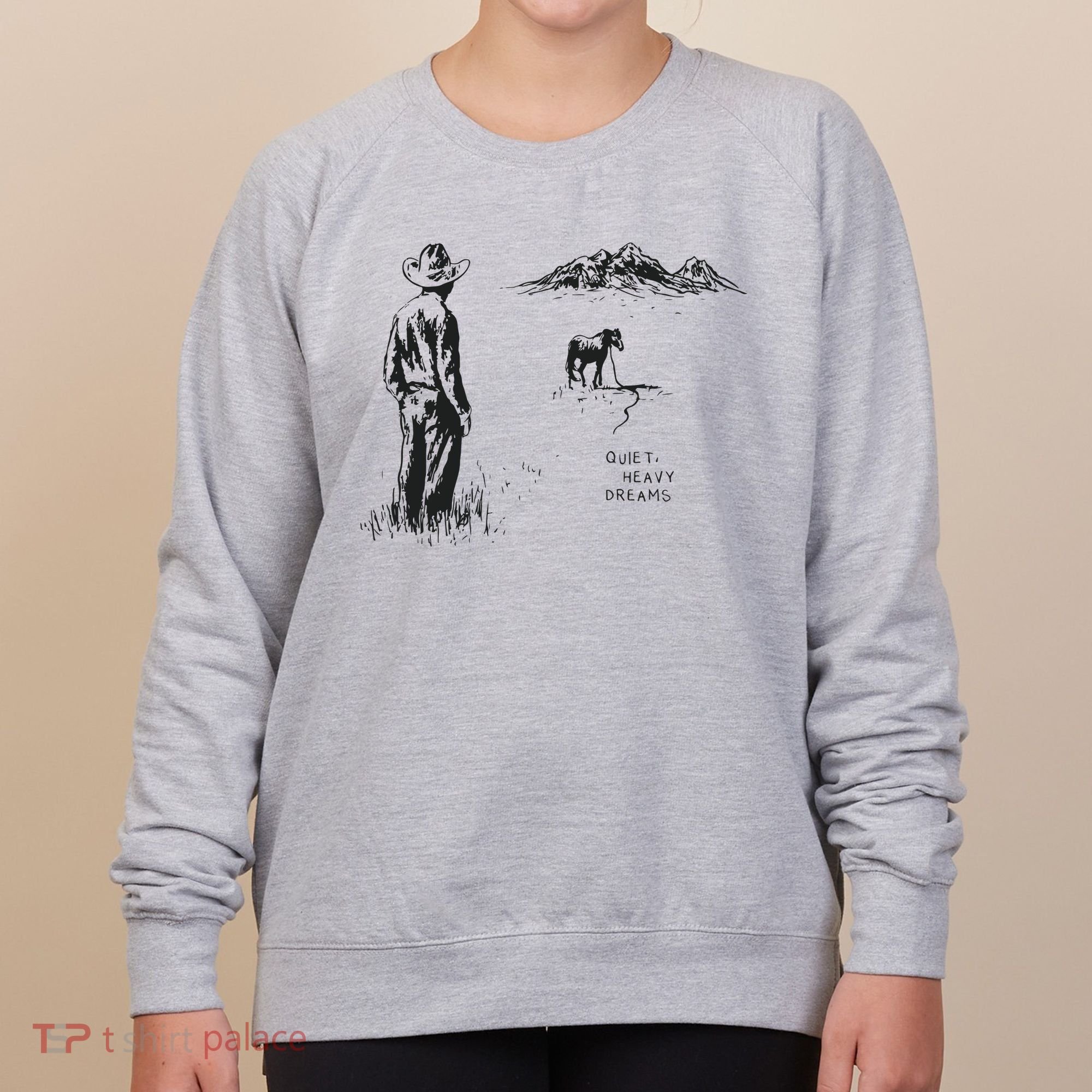 Quiet Heavy Dreams American Heartbreak Women's Sweatshirt