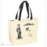 Quiet Heavy Dreams American Heartbreak Tote Bag thumb 2