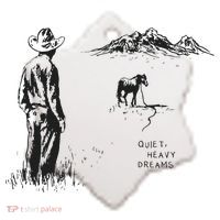 Quiet Heavy Dreams American Heartbreak Ceramic Ornament thumb 2
