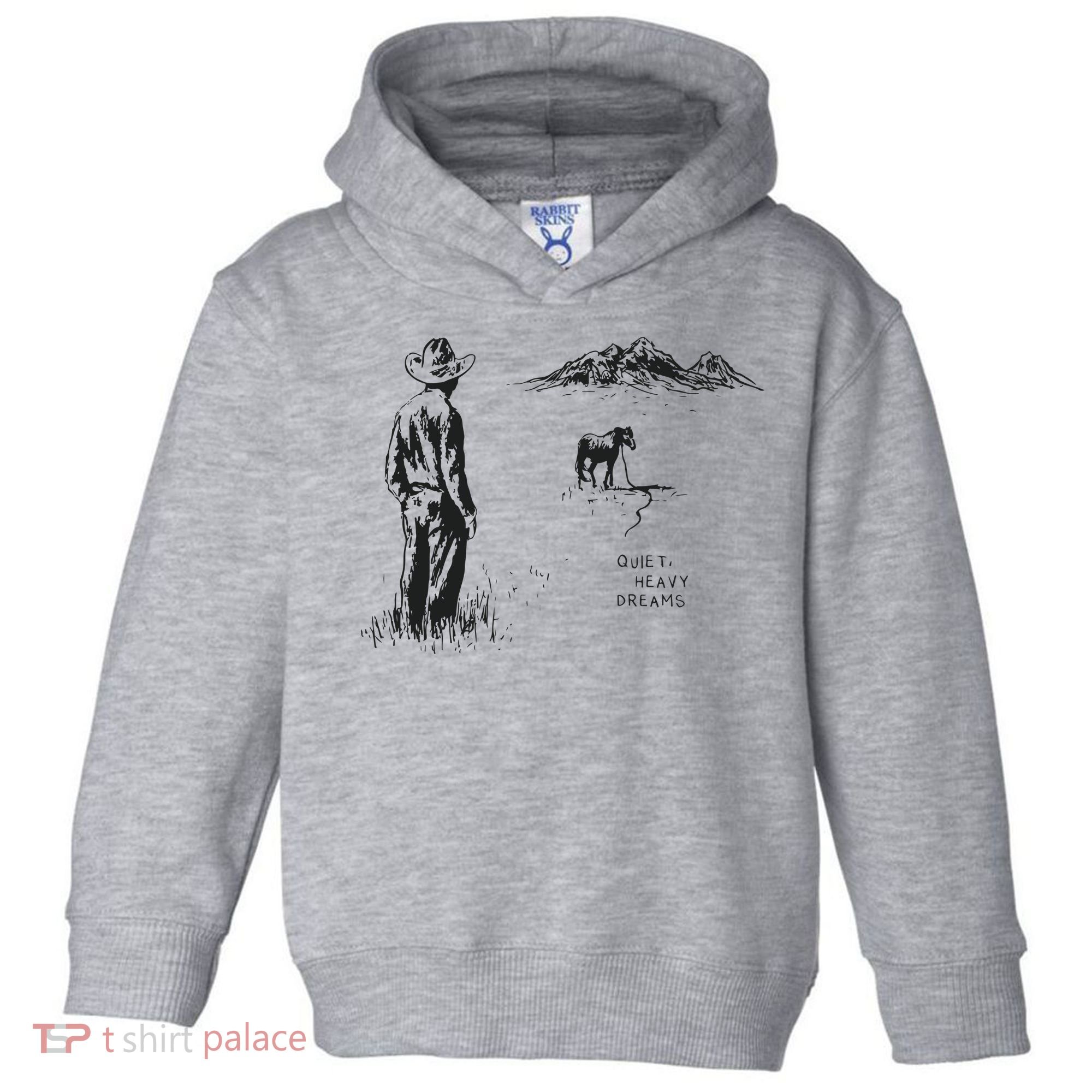 Quiet Heavy Dreams American Heartbreak Toddler Hoodie