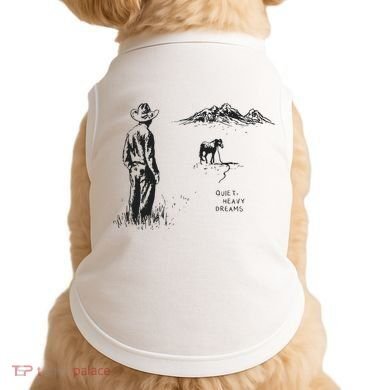 Quiet Heavy Dreams American Heartbreak Doggie Tank