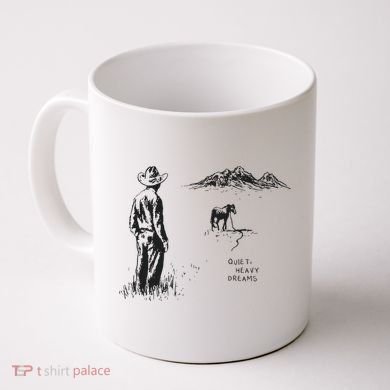 Quiet Heavy Dreams American Heartbreak Coffee Mug