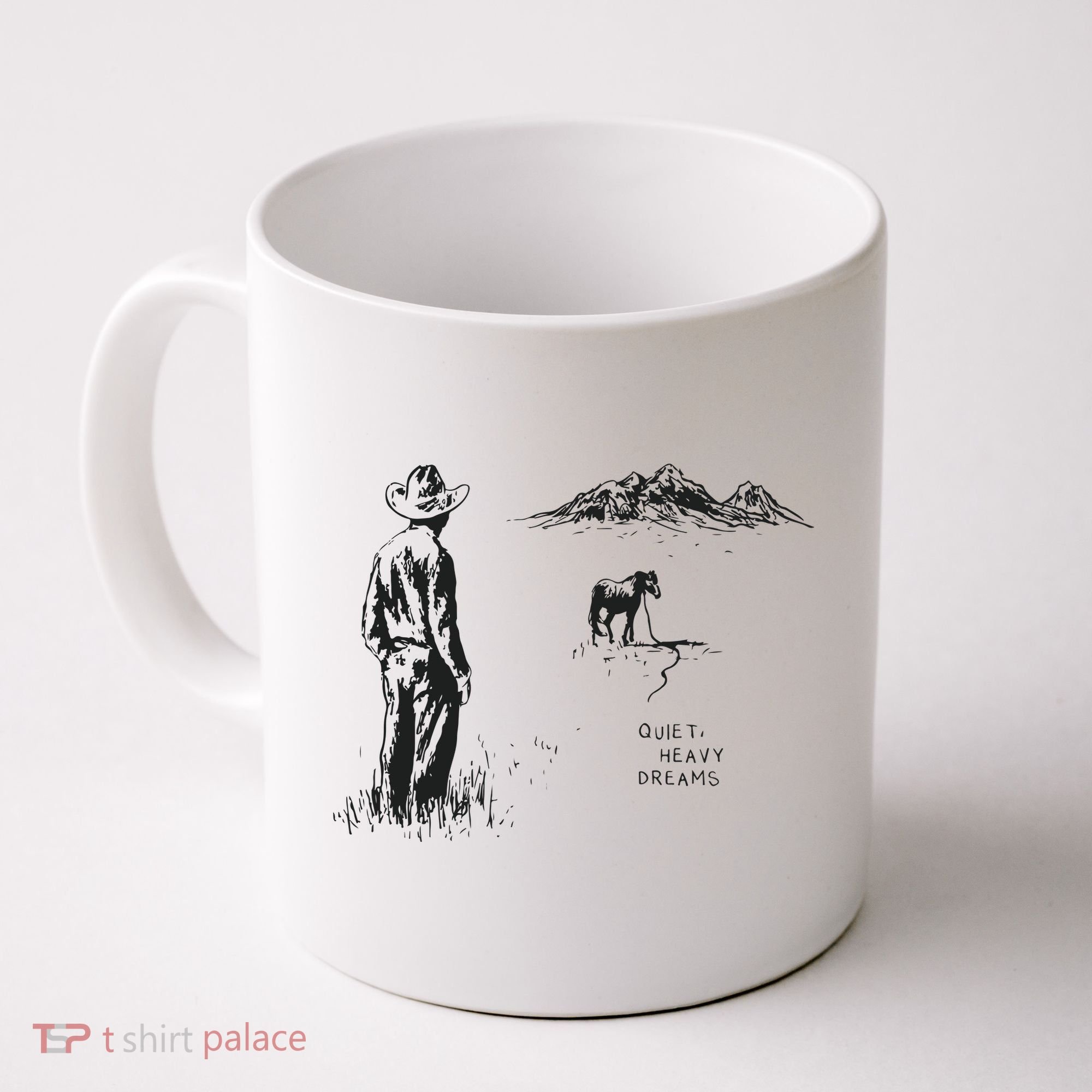 Quiet Heavy Dreams American Heartbreak Coffee Mug