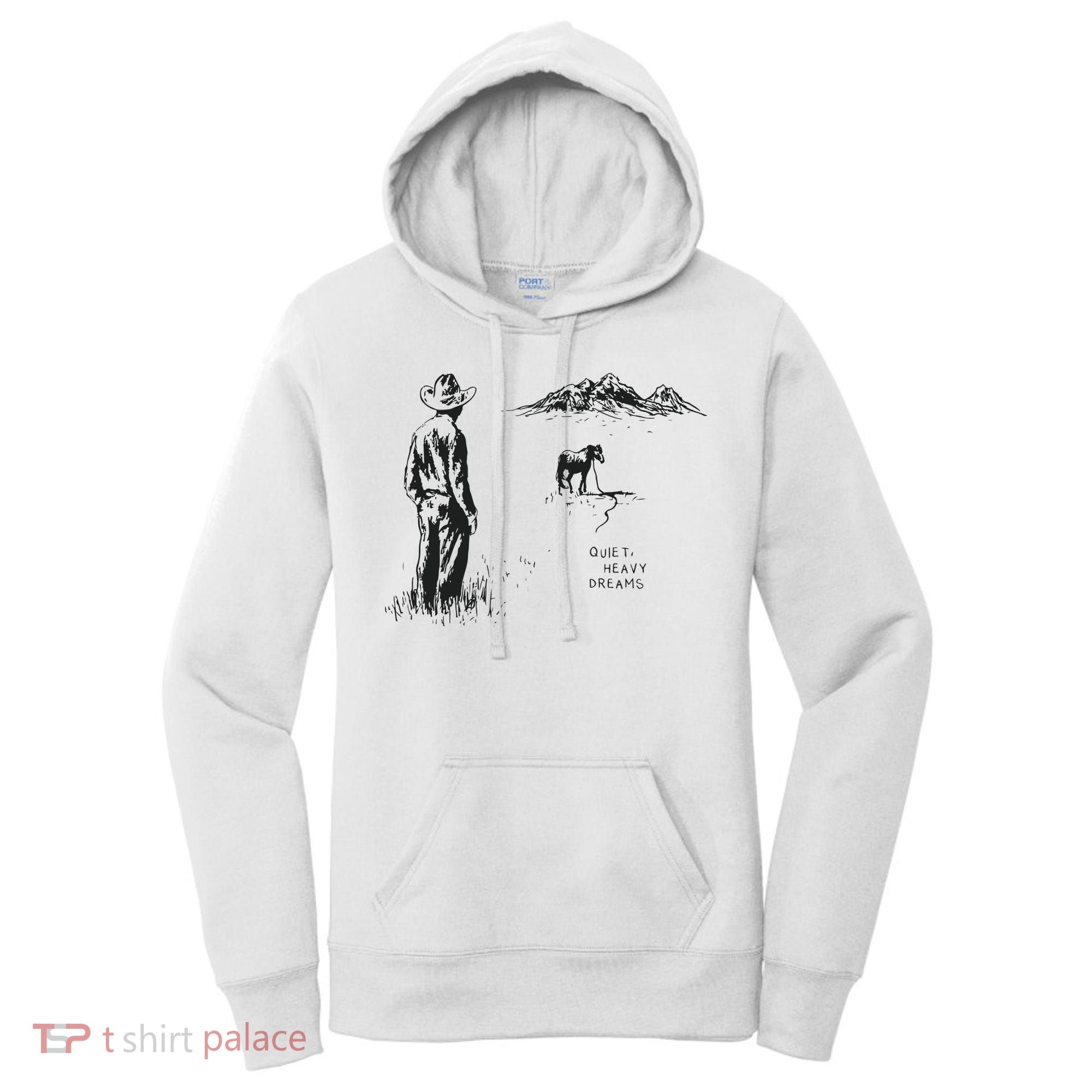 Quiet Heavy Dreams American Heartbreak Women's Hoodie