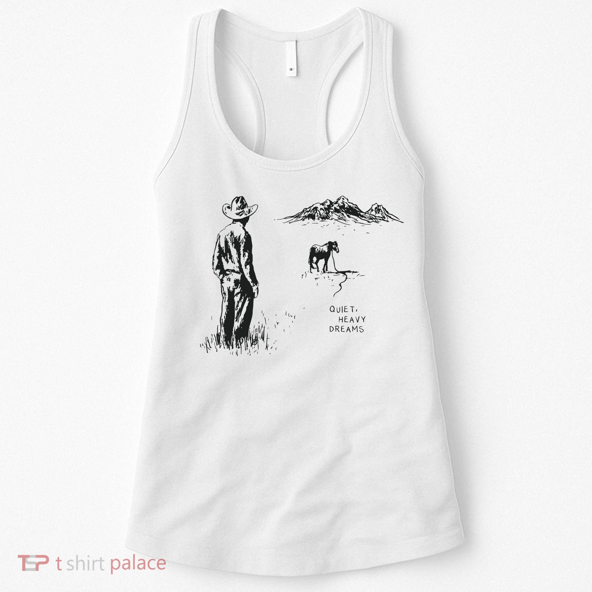 Quiet Heavy Dreams American Heartbreak Women's Tank Top