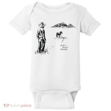 Quiet Heavy Dreams American Heartbreak Baby Bodysuit