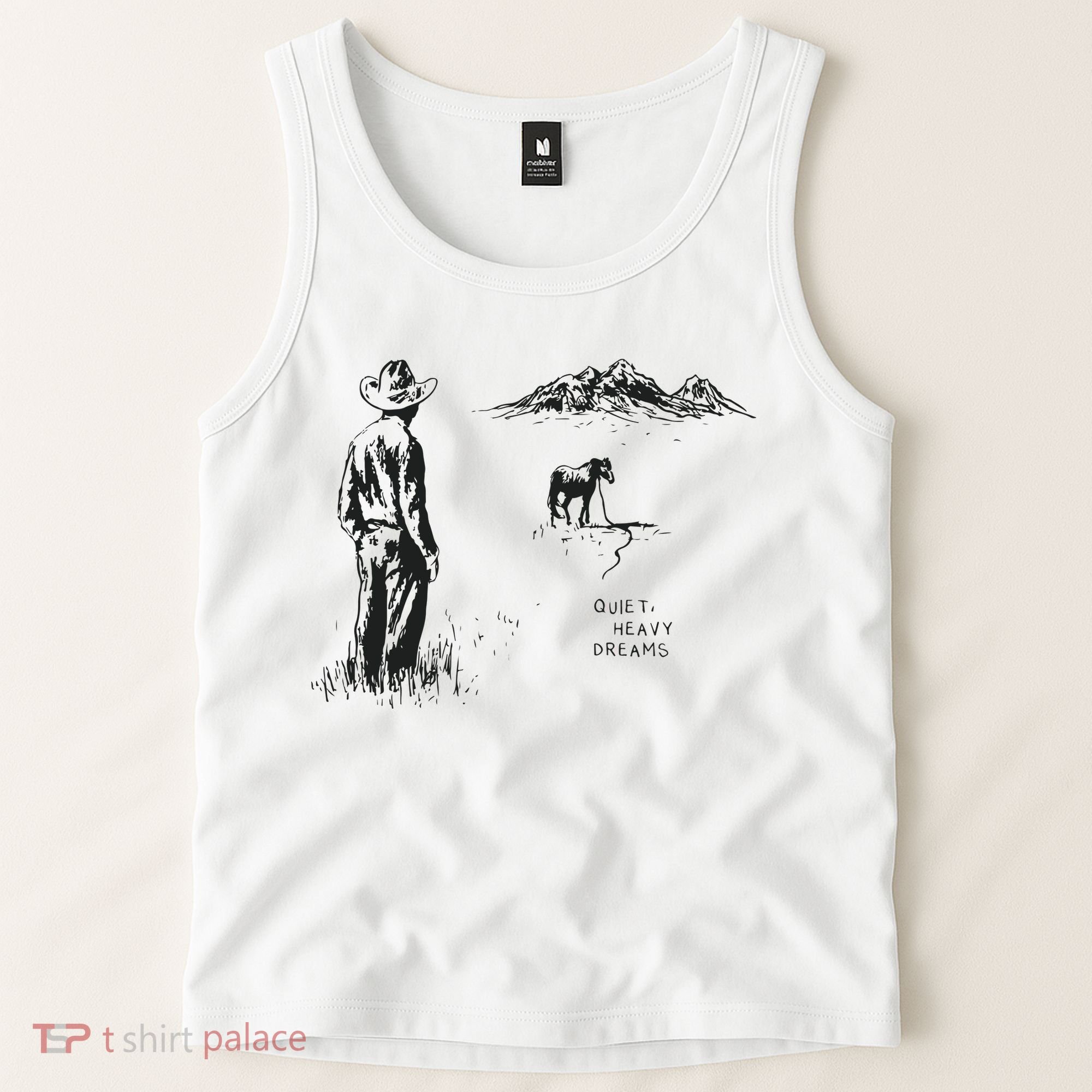 Quiet Heavy Dreams American Heartbreak Tank Top