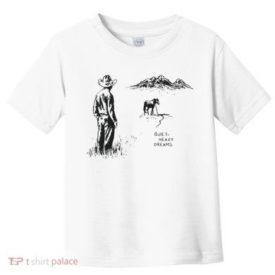 Quiet Heavy Dreams American Heartbreak Toddler T-Shirt