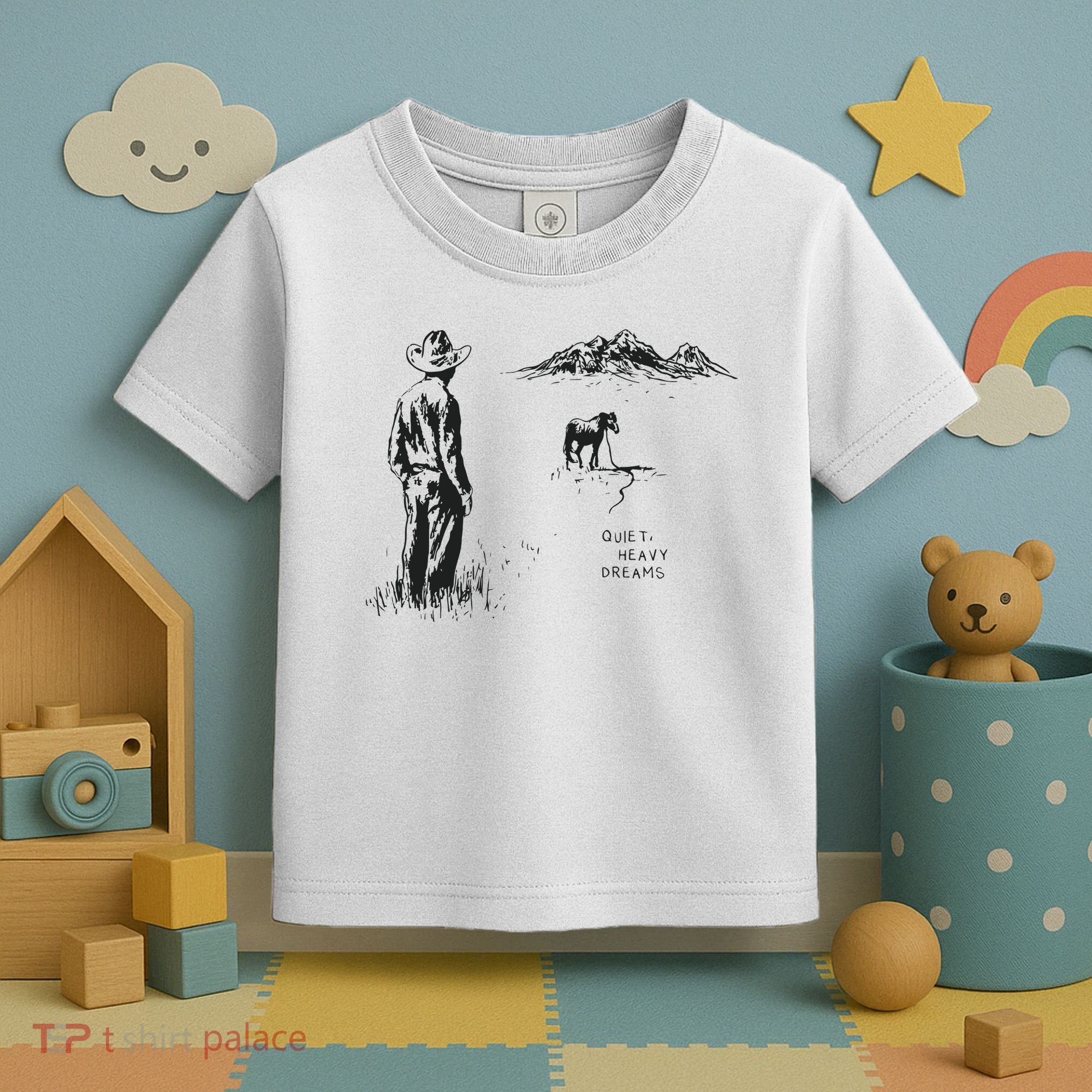 Quiet Heavy Dreams American Heartbreak Toddler T-Shirt