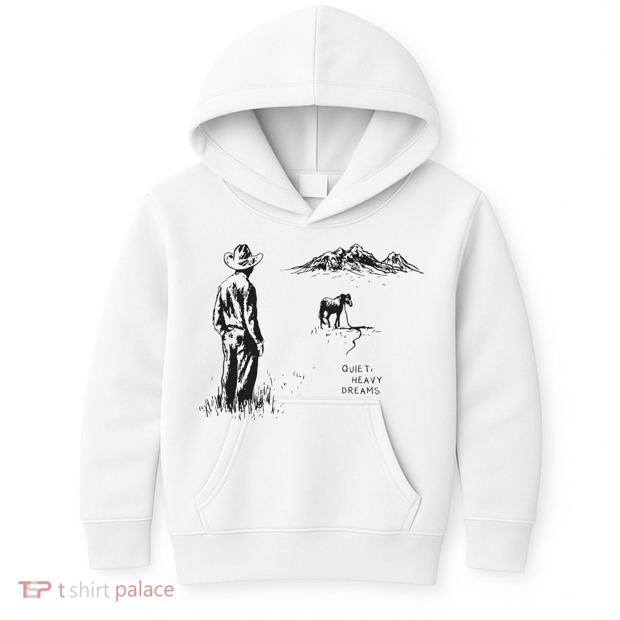 Quiet Heavy Dreams American Heartbreak Kids Hoodie