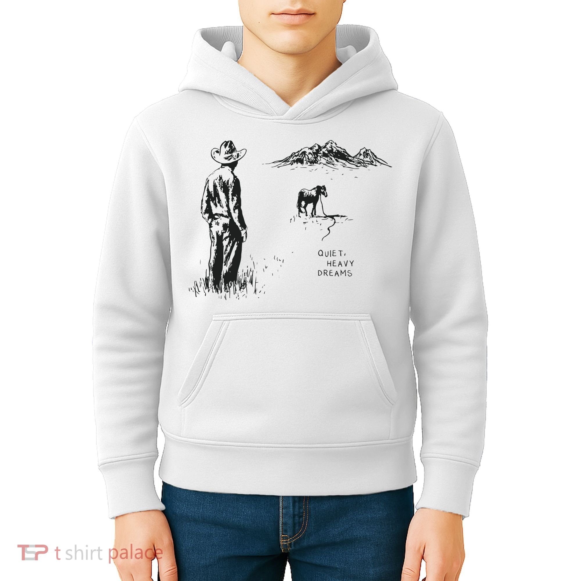 Quiet Heavy Dreams American Heartbreak Kids Hoodie
