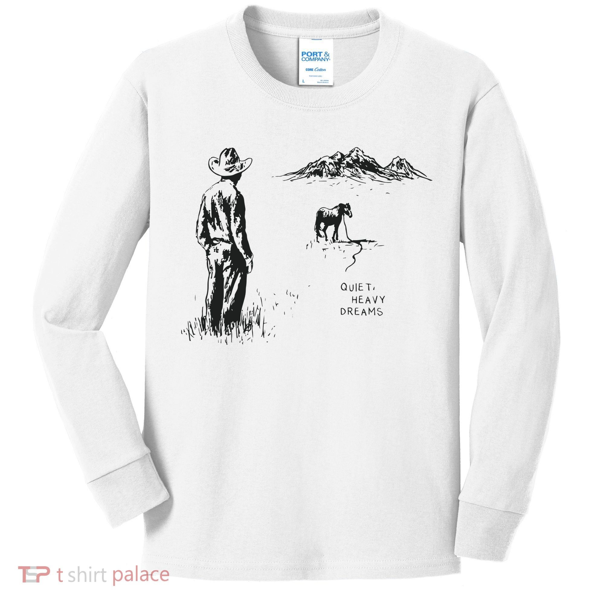 Quiet Heavy Dreams American Heartbreak Kids Long Sleeve Shirt