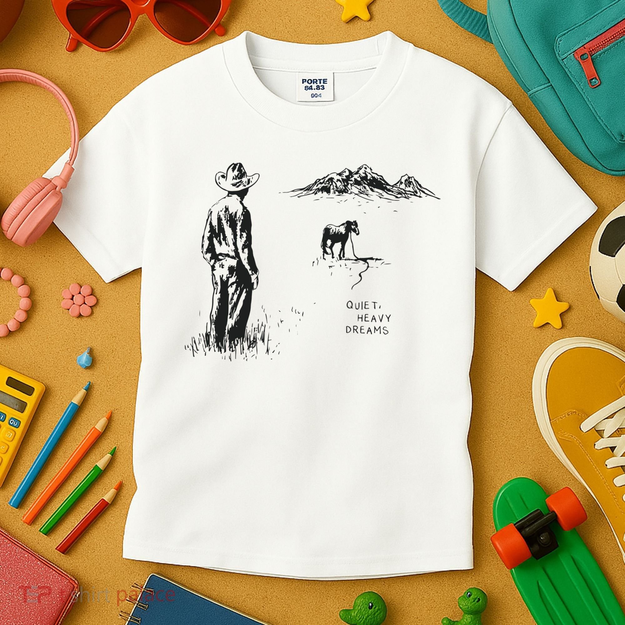 Quiet Heavy Dreams American Heartbreak Kids T-Shirt