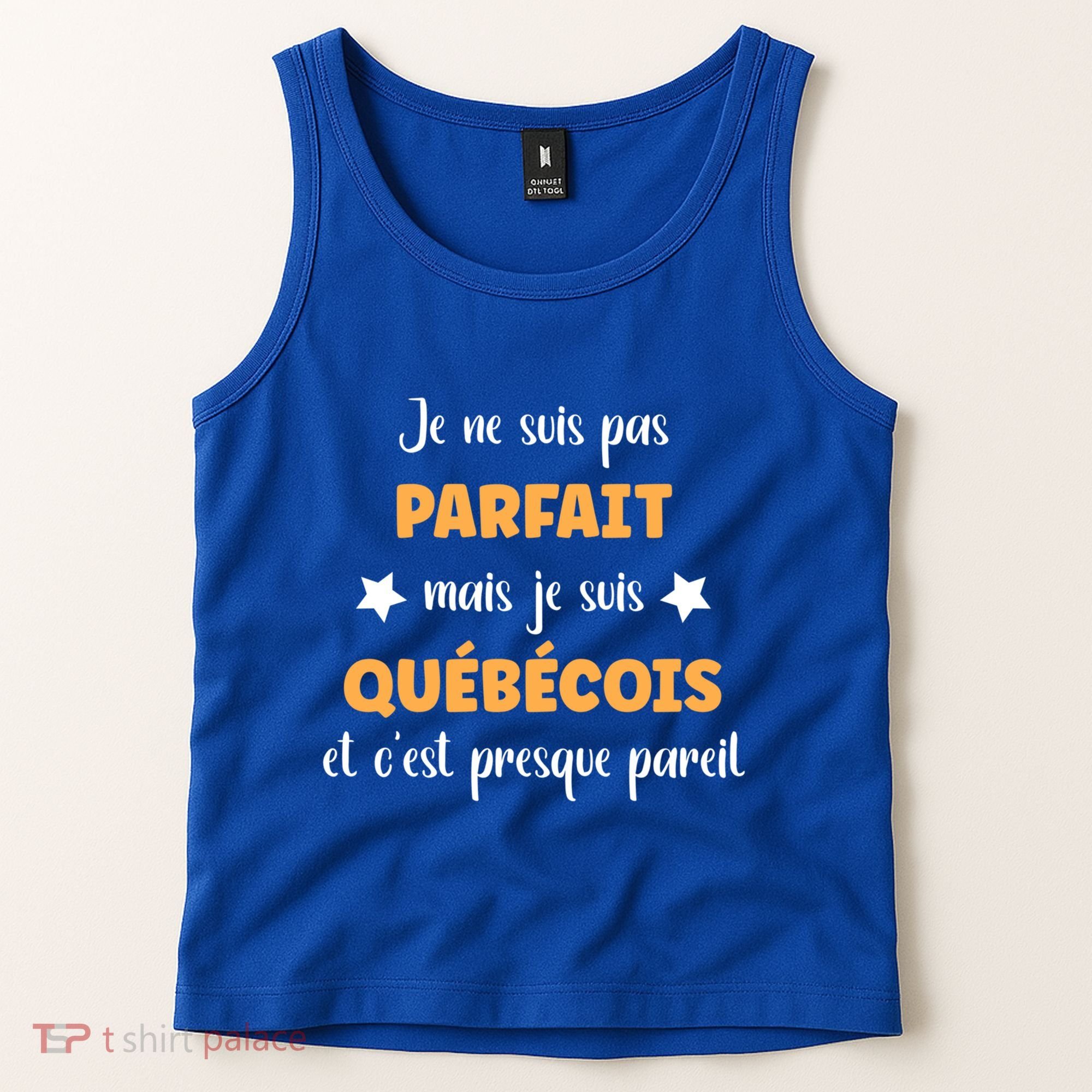 QuéBec Humour Homme Je Suis QuéBéCois Gift Tank Top