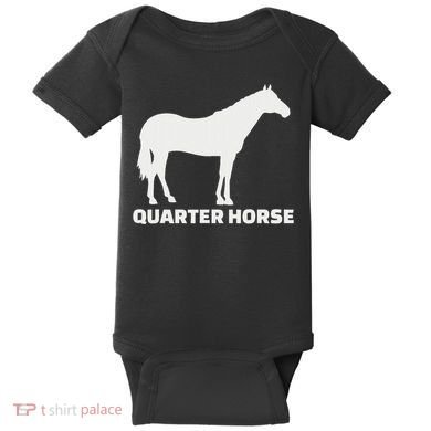 Quarter Horse Baby Bodysuit