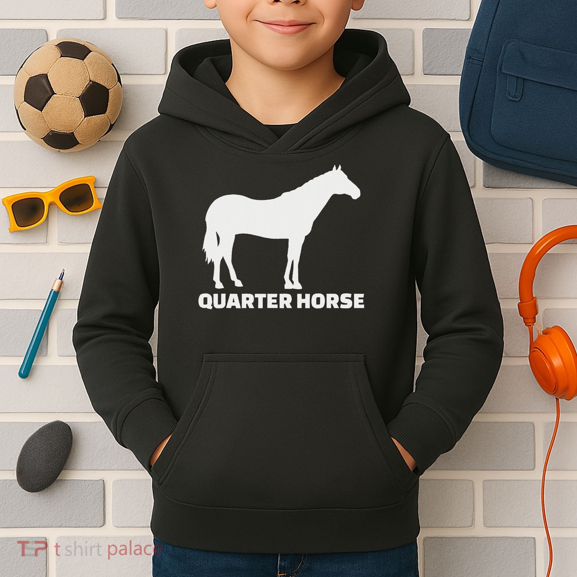 Quarter Horse Kids Hoodie