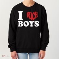 Qierraa I Love Rich Boy Women's Sweatshirt thumb 0