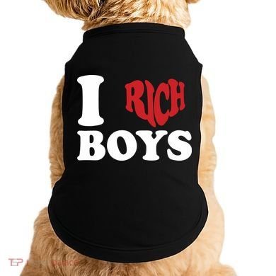 Qierraa I Love Rich Boy Doggie Tank