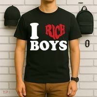 Qierraa I Love Rich Boy T-Shirt thumb 6