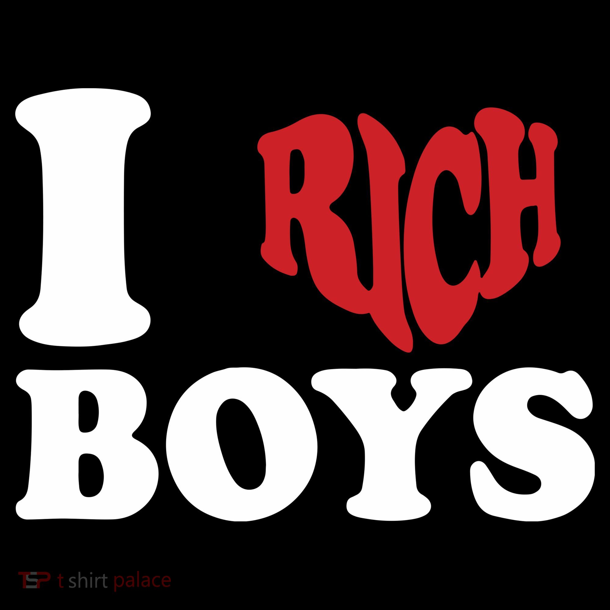 Qierraa I Love Rich Boy Women's Hoodie
