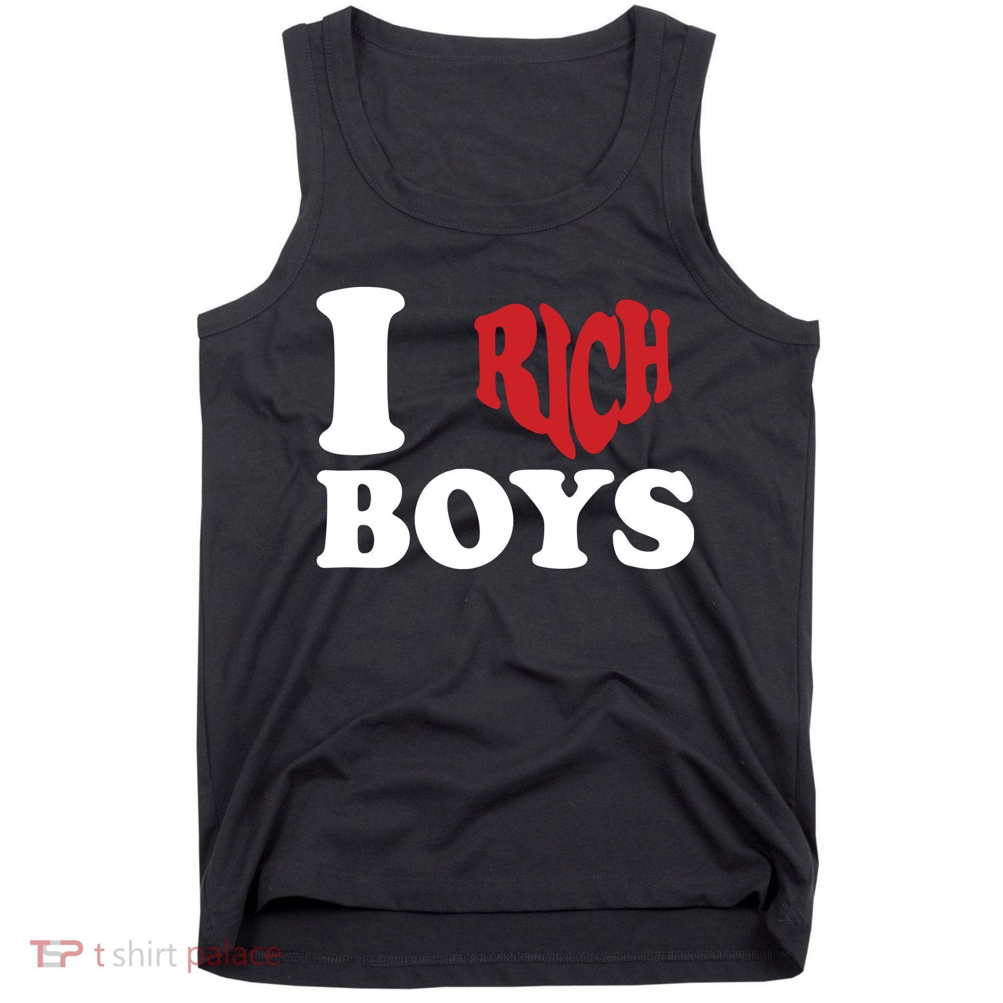Qierraa I Love Rich Boy Tank Top