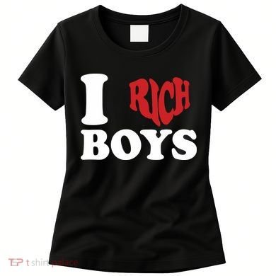 Qierraa I Love Rich Boy Women's T-Shirt