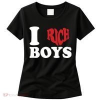 Qierraa I Love Rich Boy Women's T-Shirt thumb 0