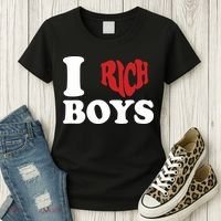 Qierraa I Love Rich Boy Women's T-Shirt thumb 3