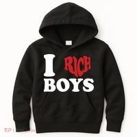 Qierraa I Love Rich Boy Kids Hoodie thumb 0