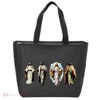 Quad Jesus Art Tote Bag thumb 0