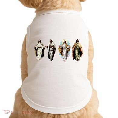 Quad Jesus Art Doggie Tank