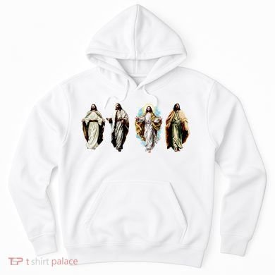 Quad Jesus Art Hoodie
